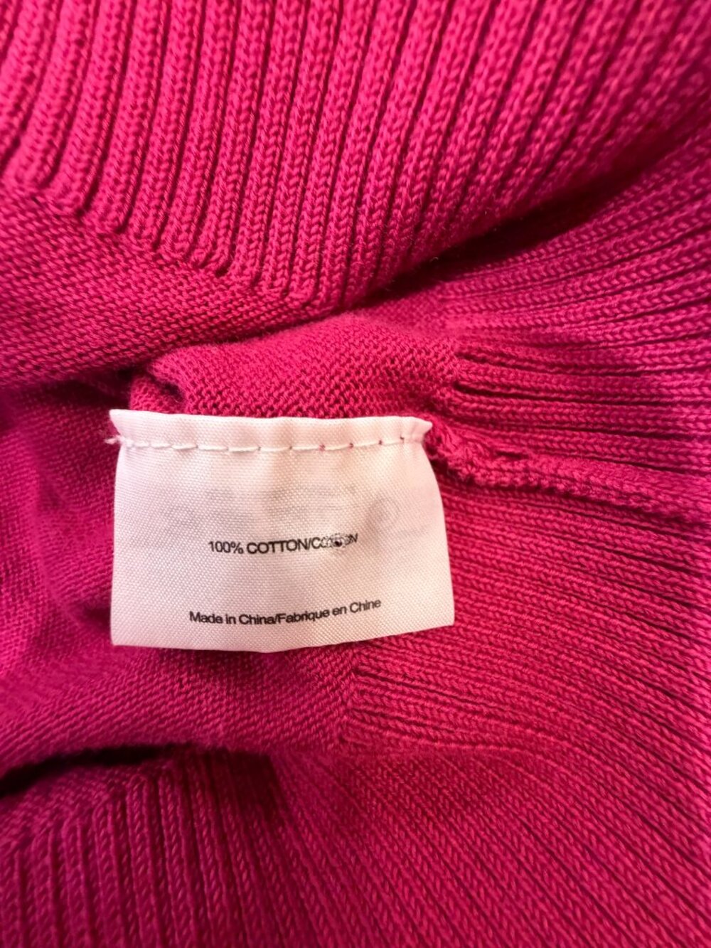Tory Burch cardigan in a vibrant Pink/Fuchsia - Picture 7 of 7